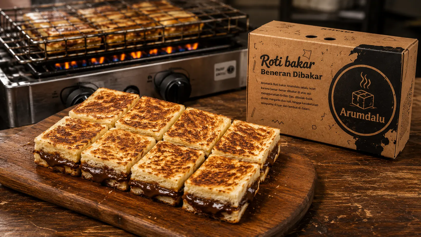 Roti Bakar Arang, Griller Gas, dan Plat Datar: Apa Bedanya?